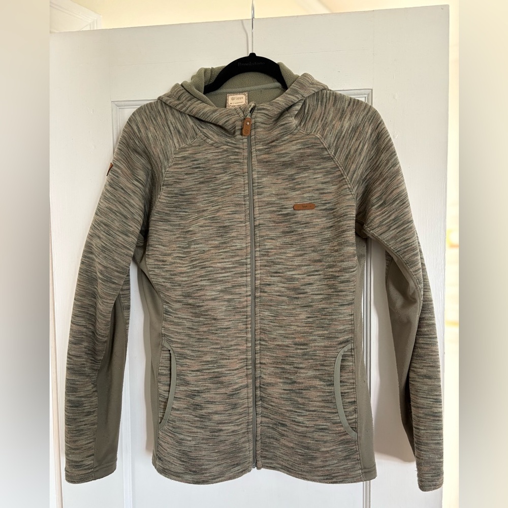 LIPPI Olive Green Hooded Jacket